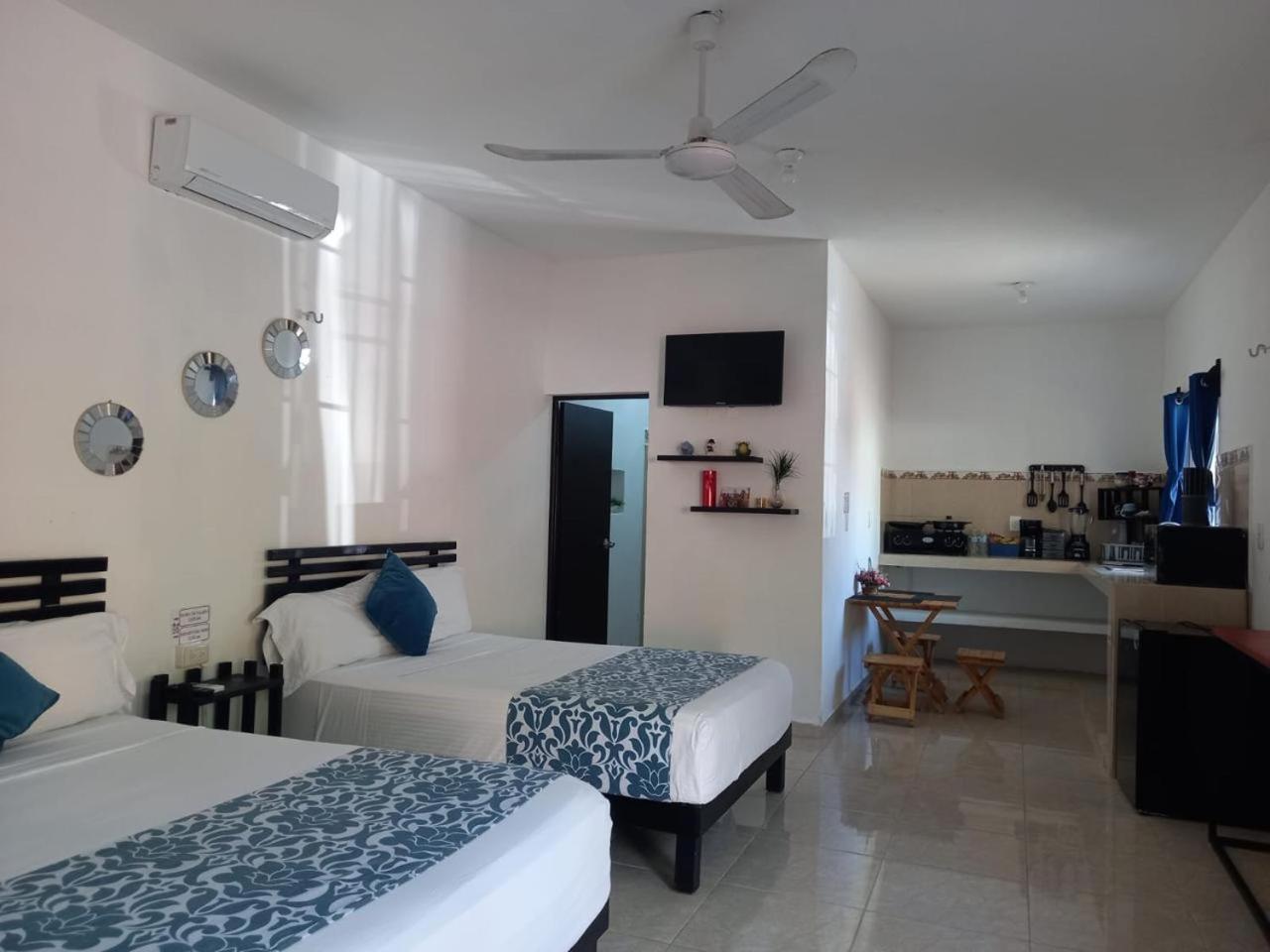 Hotel Apartaments Solecito Bacalar - Free Bikes & Paddle المظهر الخارجي الصورة